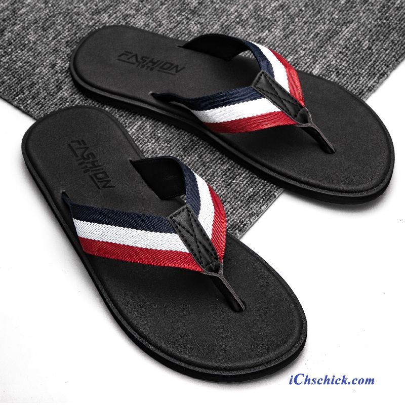 Schuhe Flip Flops Mode Hausschuhe Outwear Persönlichkeit Sandalen Sandfarben Schwarz Verkaufen