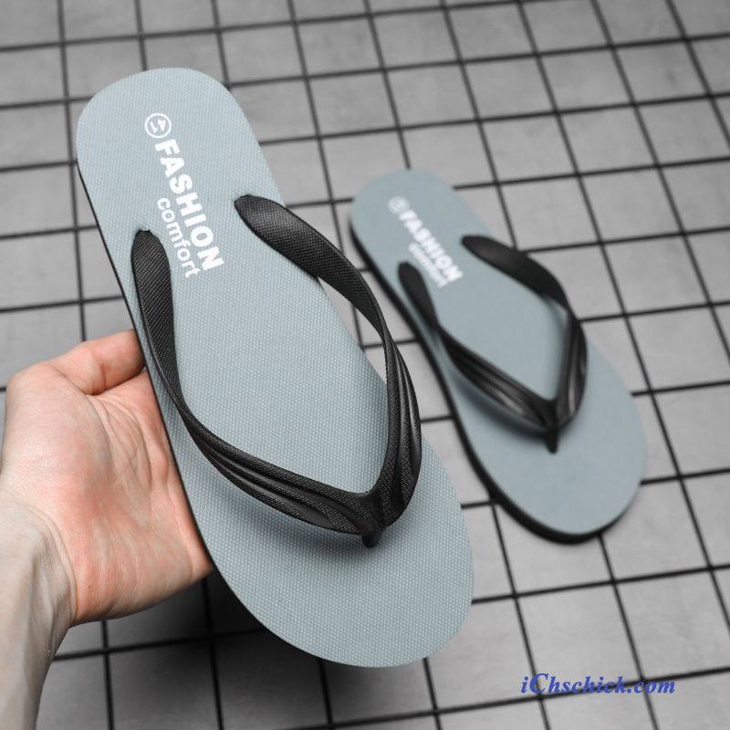 Schuhe Flip Flops Persönlichkeit Neue Outwear Sommer Sandalen Schwarz Bestellen