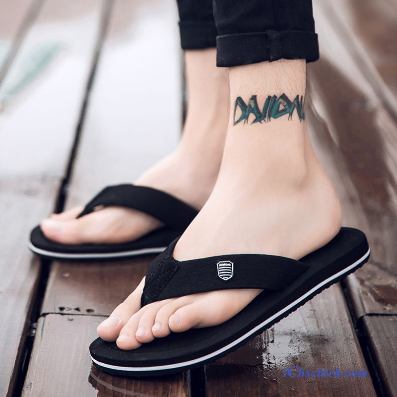 Schuhe Flip Flops Persönlichkeit Neue Outwear Sommer Sandalen Schwarz Bestellen