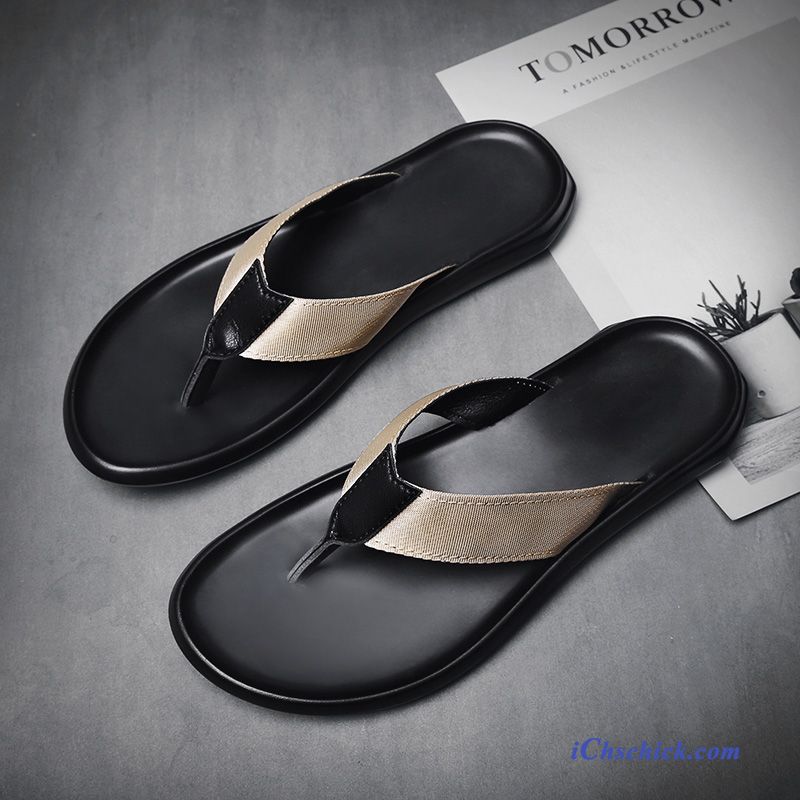 Schuhe Flip Flops Persönlichkeit Sandalen Hausschuhe Trend Draussen Schwarz Geschäft