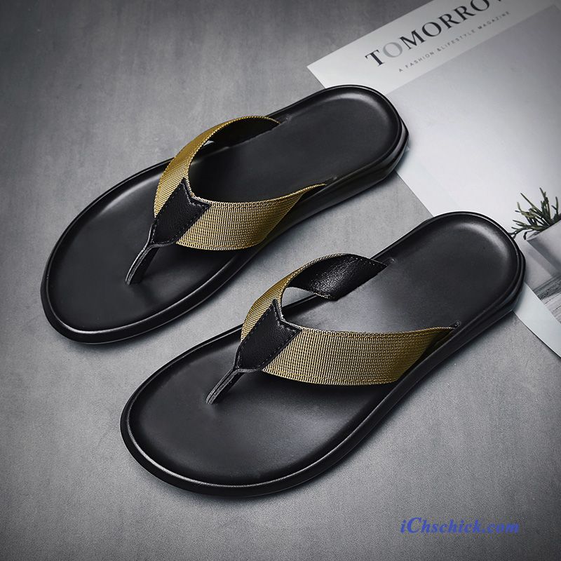 Schuhe Flip Flops Persönlichkeit Sandalen Hausschuhe Trend Draussen Schwarz Geschäft