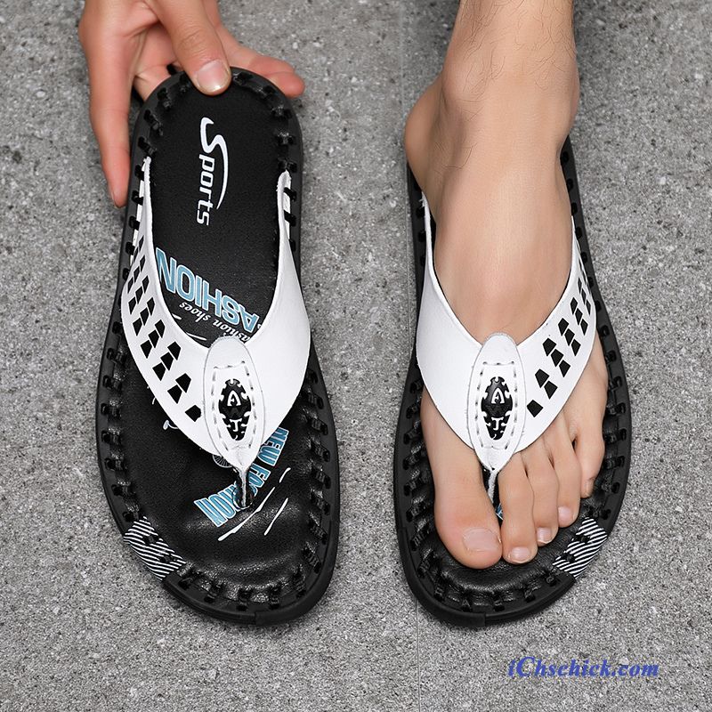 Schuhe Flip Flops Persönlichkeit Sandalen Neue Draussen Outwear Sandfarben Schwarz Online