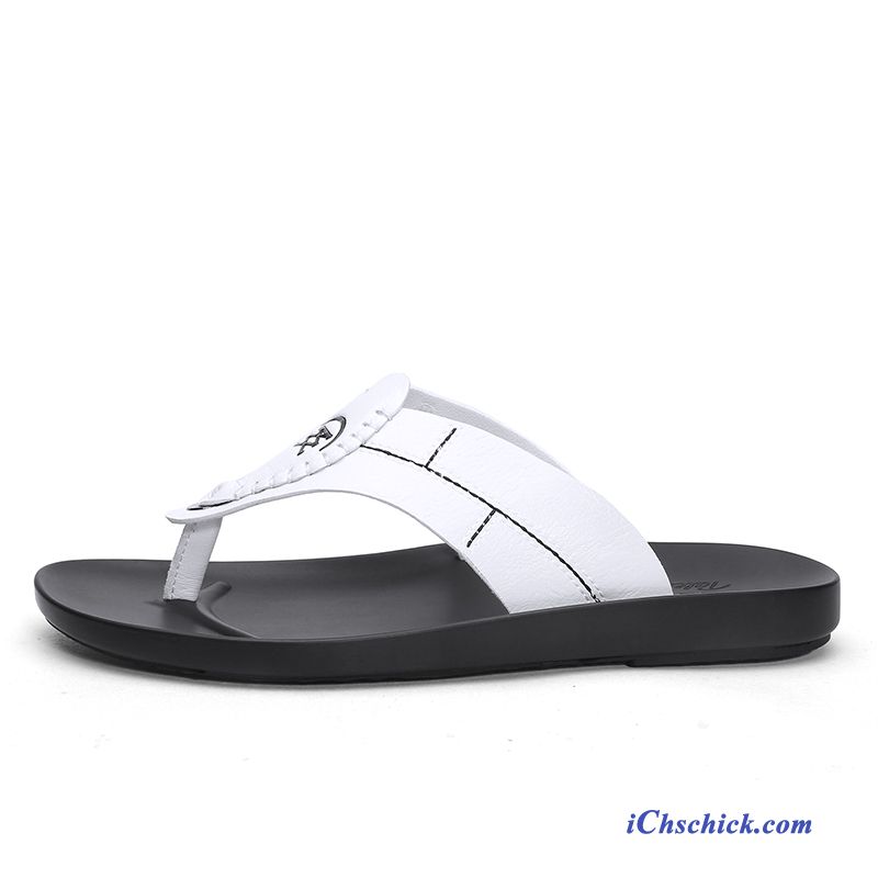 Schuhe Flip Flops Persönlichkeit Sommer Outwear Neue Trend Sandfarben Schwarz Sale