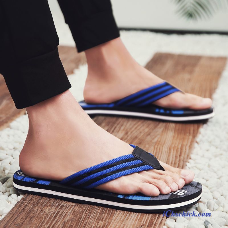 Schuhe Flip Flops Rutschsicher Strand Licht Hausschuhe Schüler Sandfarben Rot Sale