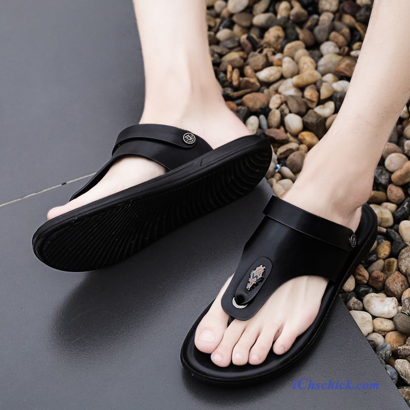 Schuhe Flip Flops Sandalen Pantolette Persönlichkeit Outwear Sommer Weiß Verkaufen