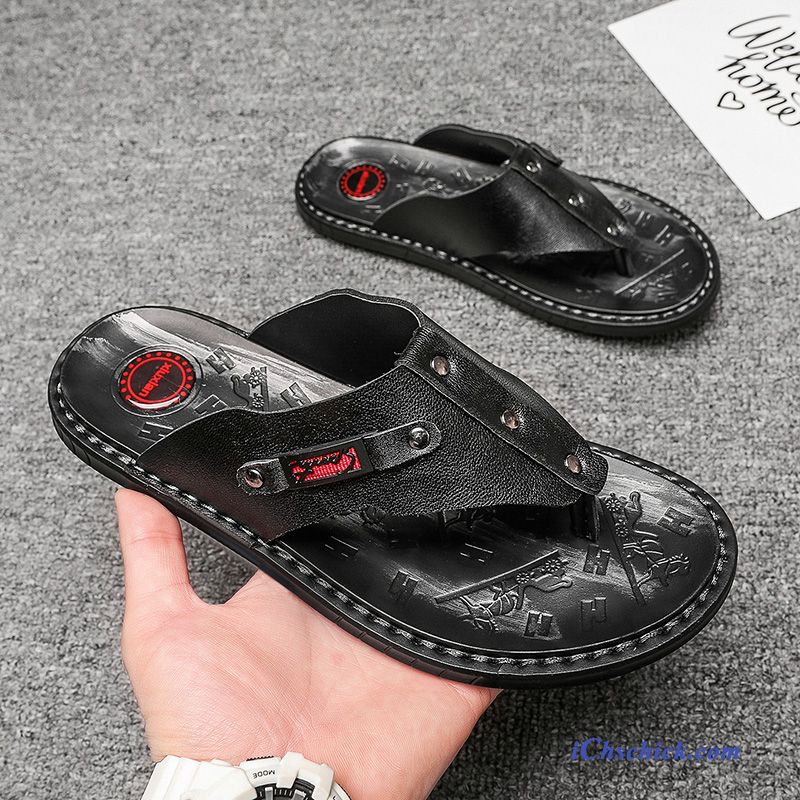 Schuhe Flip Flops Sandalen Pantolette Persönlichkeit Outwear Sommer Weiß Verkaufen