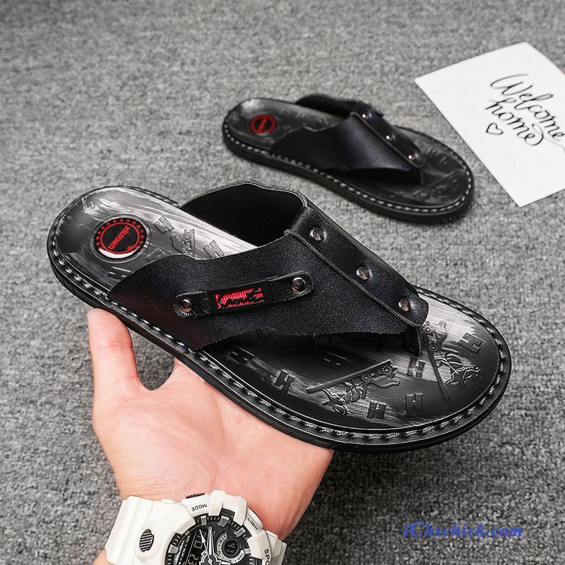 Schuhe Flip Flops Sandalen Pantolette Persönlichkeit Outwear Sommer Weiß Verkaufen