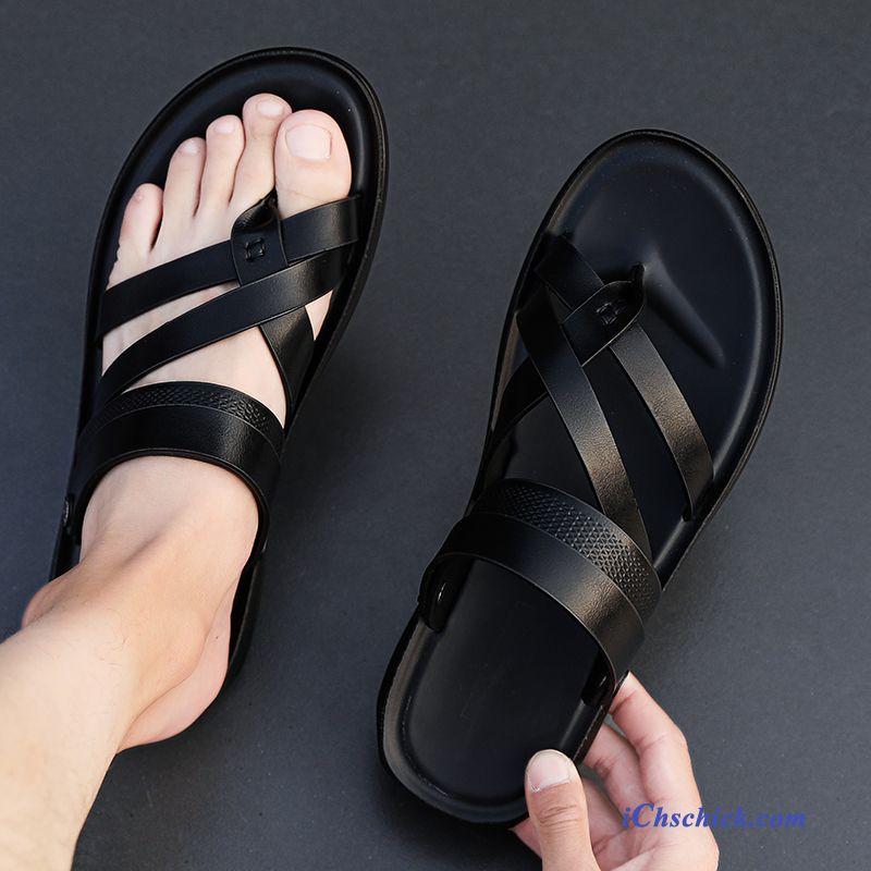 Schuhe Flip Flops Sandalen Pantolette Persönlichkeit Outwear Sommer Weiß Verkaufen