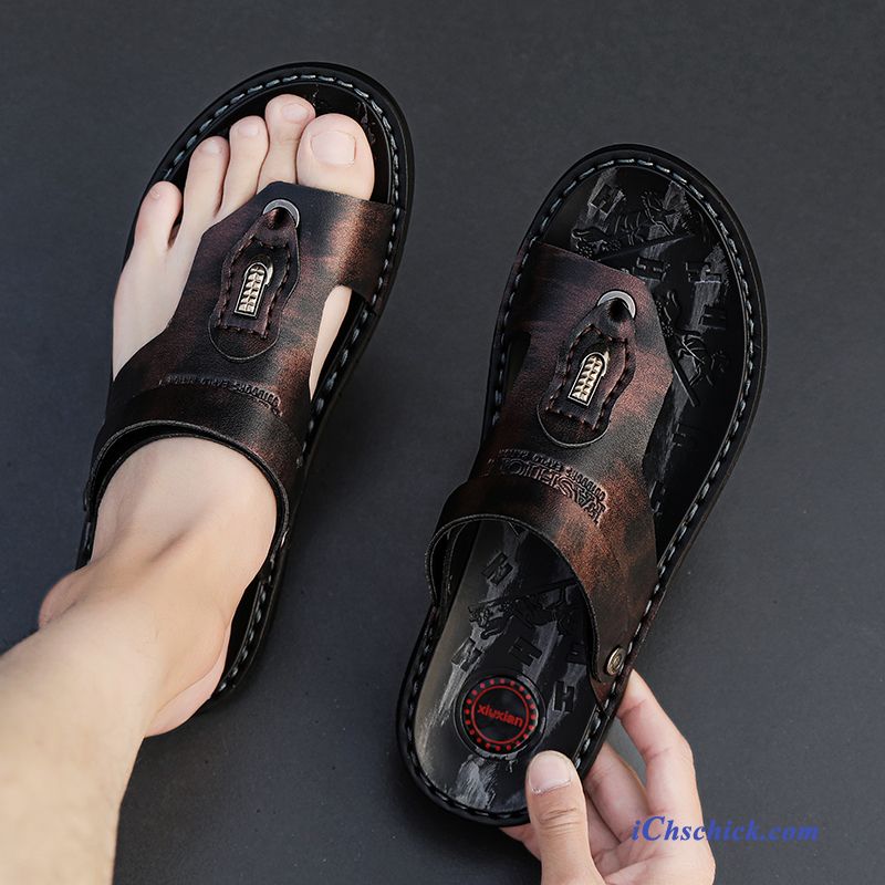 Schuhe Flip Flops Sandalen Pantolette Persönlichkeit Outwear Sommer Weiß Verkaufen