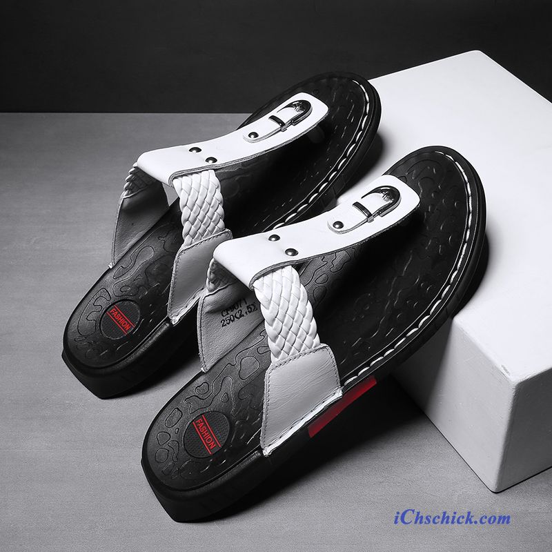 Schuhe Flip Flops Sandalen Sommer Mode Casual Weiche Sohle Schwarz Rot Kaufen