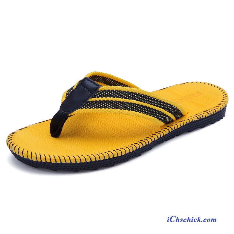 Schuhe Flip Flops Sommer Trend Lovers Pantolette Schüler Sandfarben Weiß Angebote