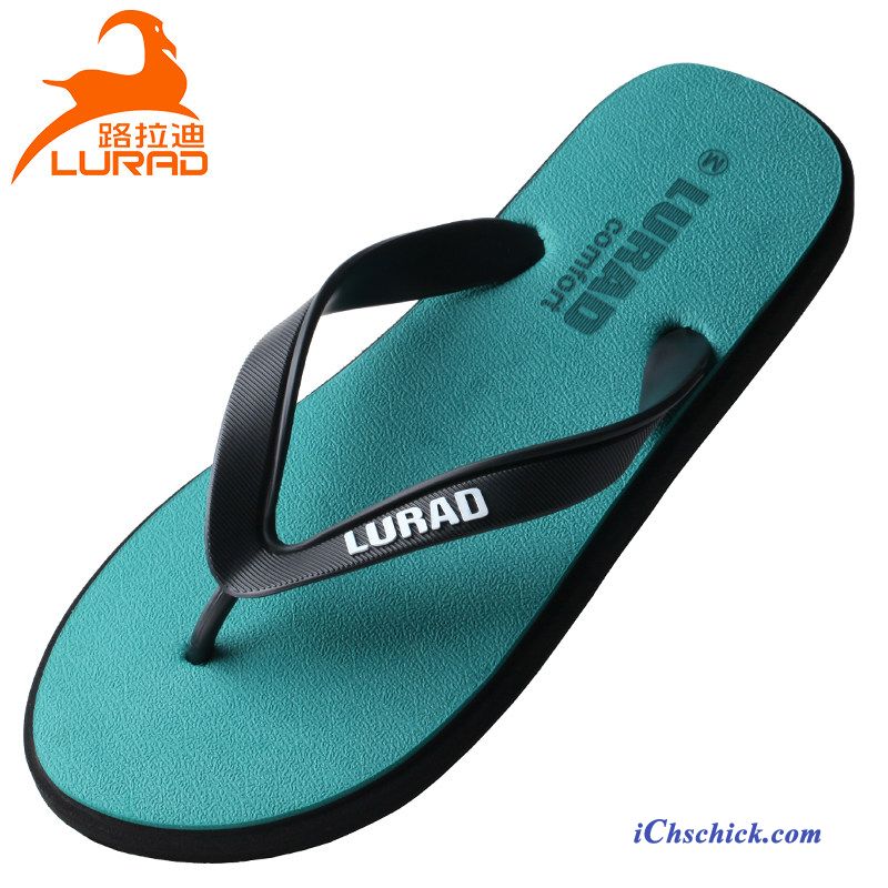 Schuhe Flip Flops Trend Rutschsicher Sommer Casual Draussen Sandfarben Schwarz Günstig