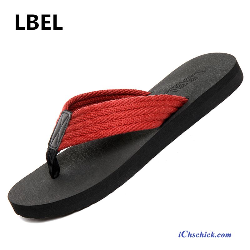 Schuhe Flip Flops Weiche Sohle Draussen Hausschuhe Rutschsicher Neue Braun Billige