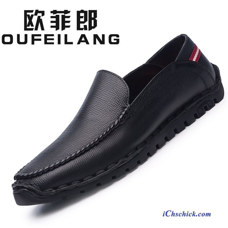 Schuhe Halbschuhe Casing Herbst Jugend Echtleder Neue Bordeauxrot Billig