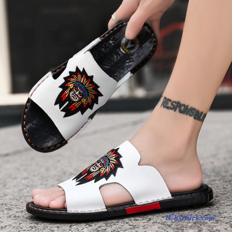 Schuhe Hausschuhe Neue Rom Sommer Pantolette Trend Schwarz Kaufen
