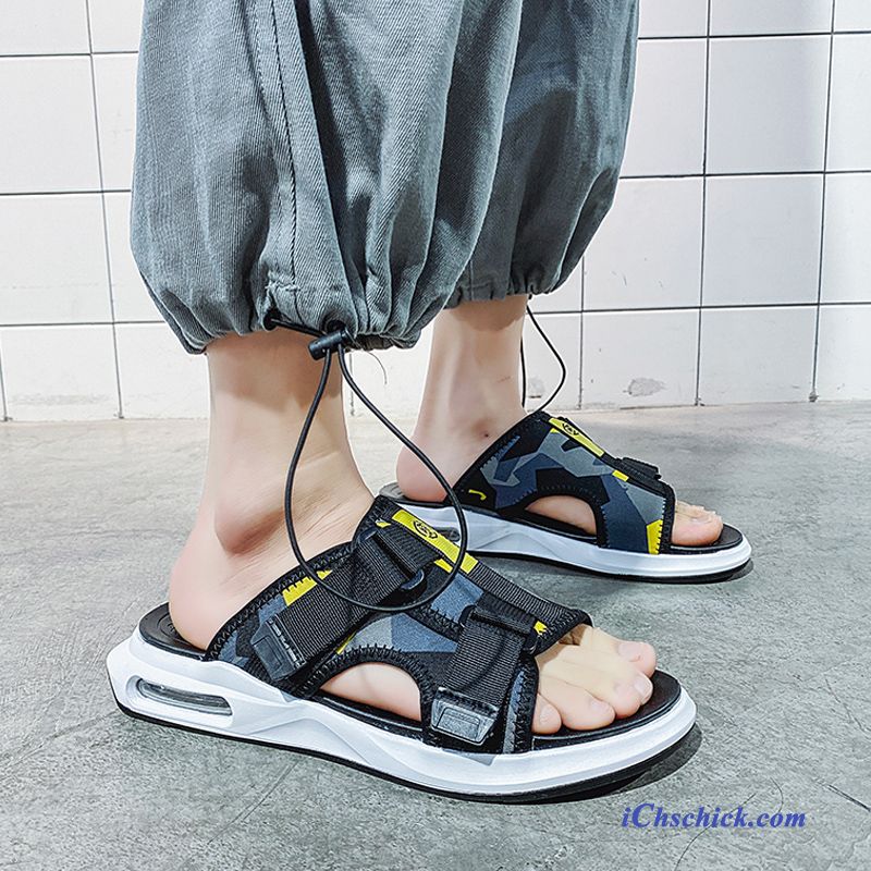 Schuhe Hausschuhe Sommer Rutschsicher Pantolette Trend Draussen Gelb Sale