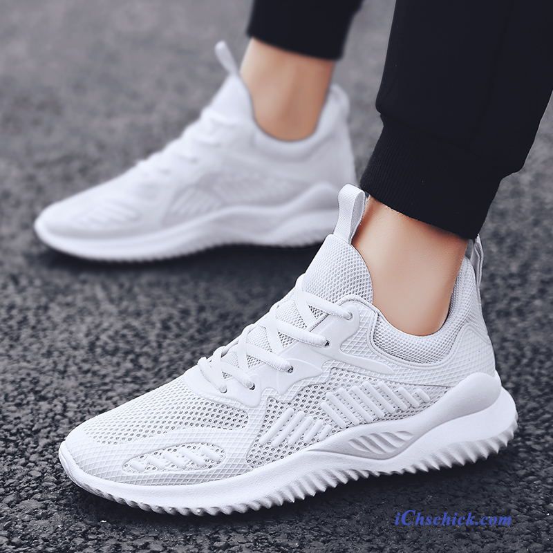 Schuhe Laufschuhe Atmungsaktiv Sommer Trend Neue Sportschuhe Weiß Verkaufen
