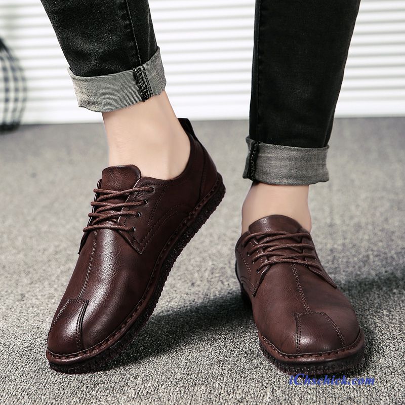 Schuhe Online Shop, Schnürschuhe Herren Schwarz Kaufen