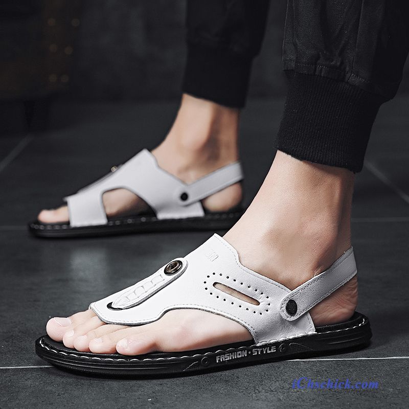 Schuhe Sandalen Casual Atmungsaktiv Rutschsicher Geschäft Outwear Sandfarben Braun Angebote