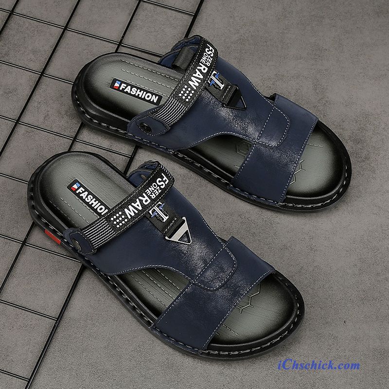 Schuhe Sandalen Neue Schüler Pantolette Sommer Große Größe Sandfarben Schwarz Sale