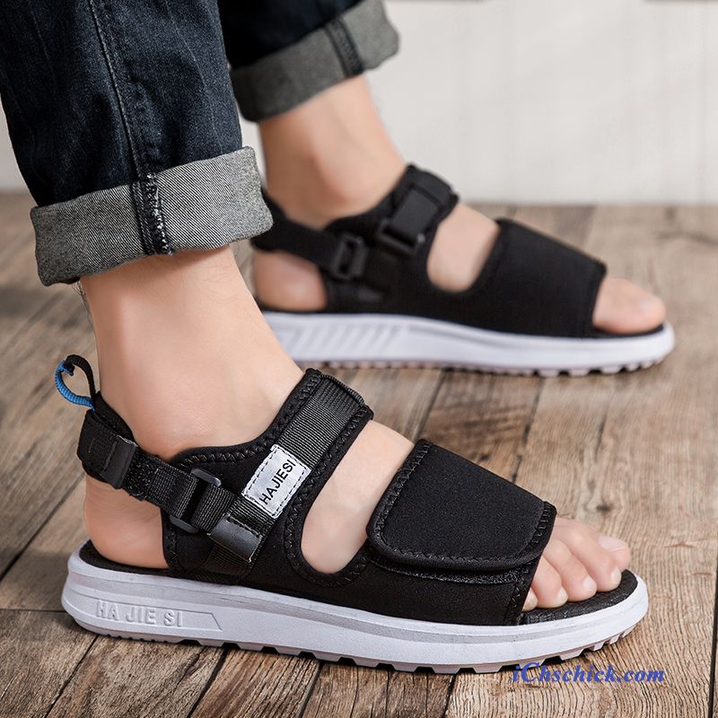 Schuhe Sandalen Rom Neue Hausschuhe Strand Draussen Sandfarben Grau Günstige