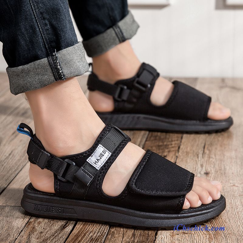 Schuhe Sandalen Rom Neue Hausschuhe Strand Draussen Sandfarben Grau Günstige