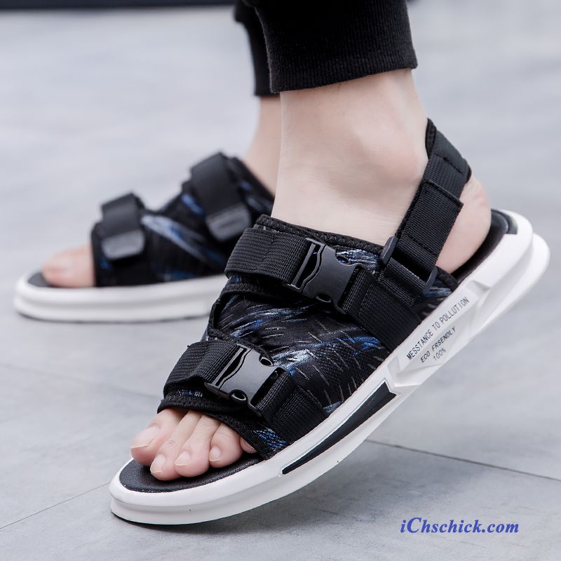 Schuhe Sandalen Trend Rutschsicher Draussen Hausschuhe Outwear Sandfarben Schwarz Online