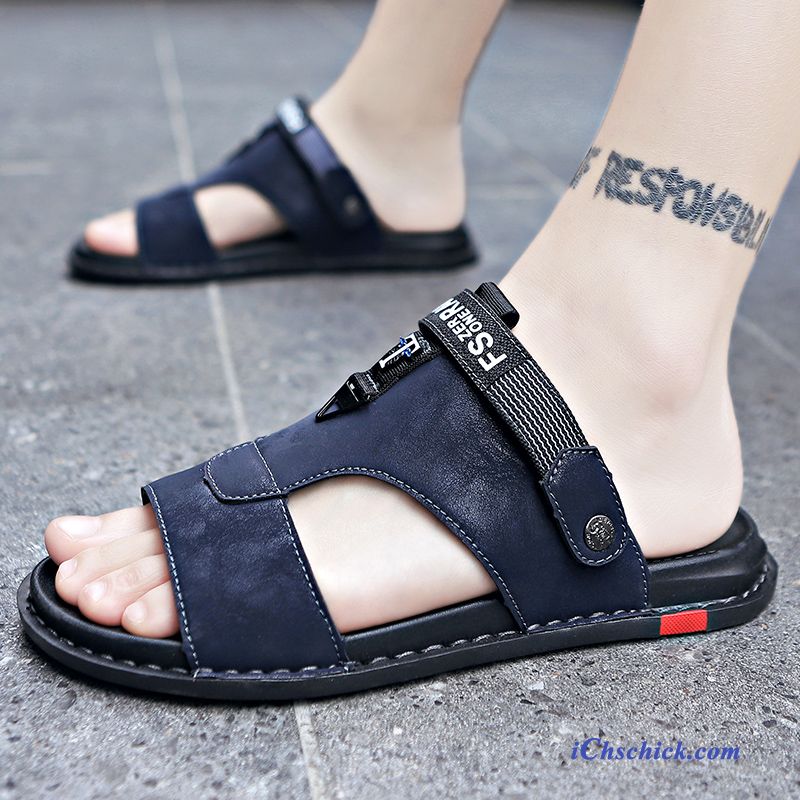 Schuhe Sandalen Trend Sommer Pantolette Draussen Casual Sandfarben Weiß Sale