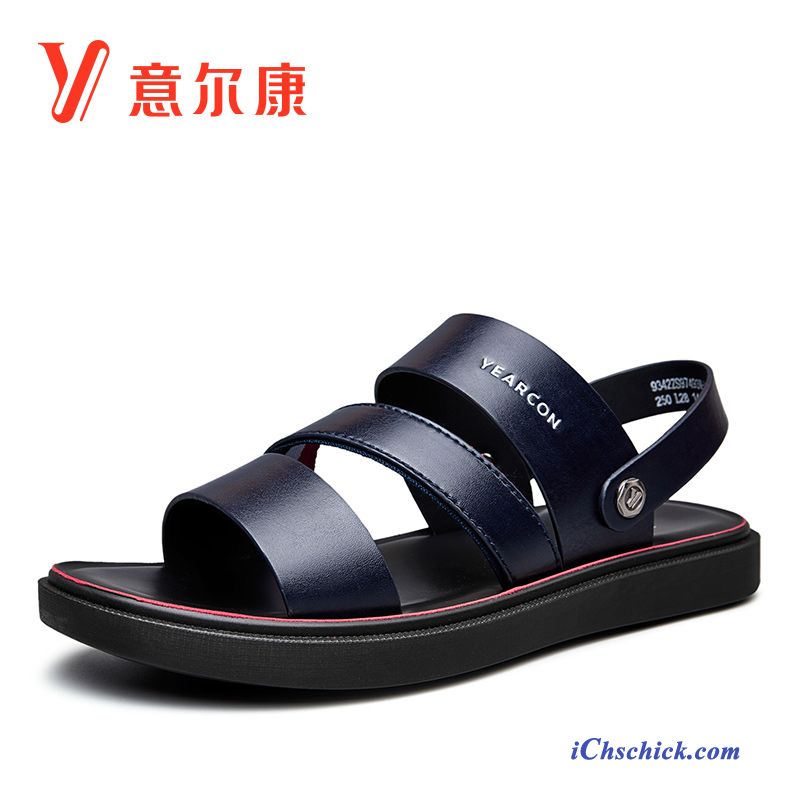 Schuhe Sandalen Trend Weiche Sohle Sommer Casual Atmungsaktiv Sandfarben Online