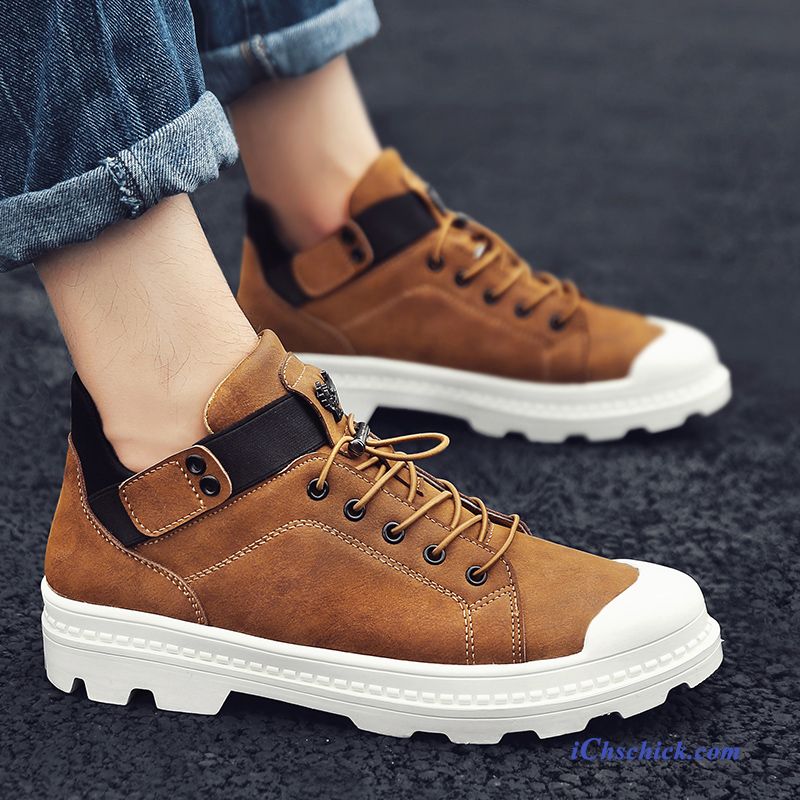 Schuhe Stiefel Arbeitsschuhe Sommer Hohe Trend Martin Stiehlt Schwarz Bestellen