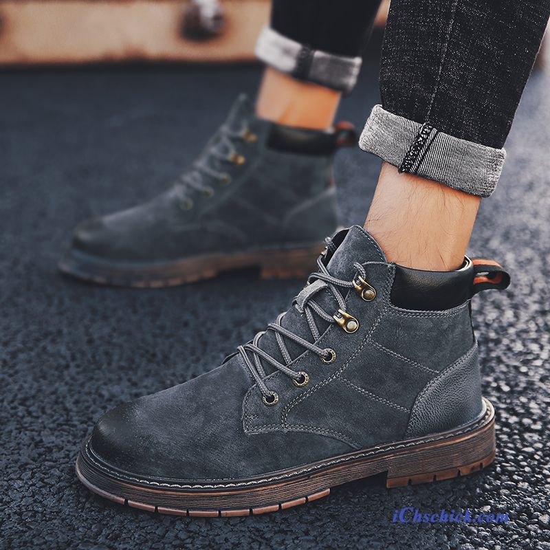 Schuhe Stiefel British Echtleder Neue Allgleiches Cargo Braun Günstig