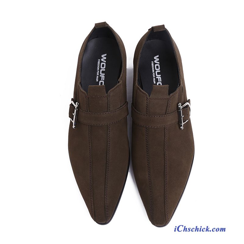 Schuhe Übergrößen Herren, Flache Leder Schuhe Rabatt