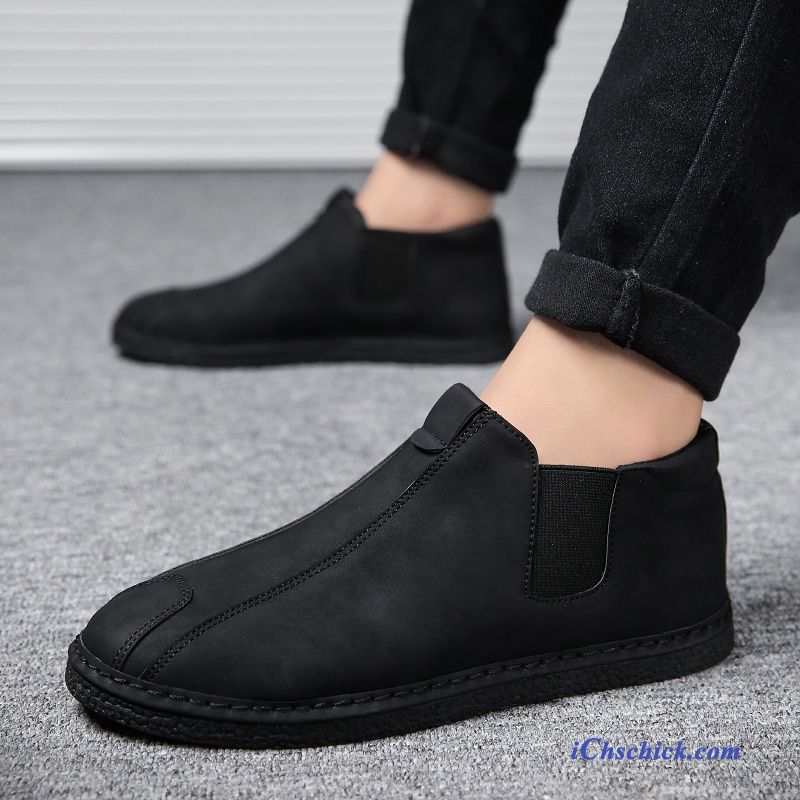 Schwarze Herren Halbschuhe, Leder Halbschuhe Herren Kaufen