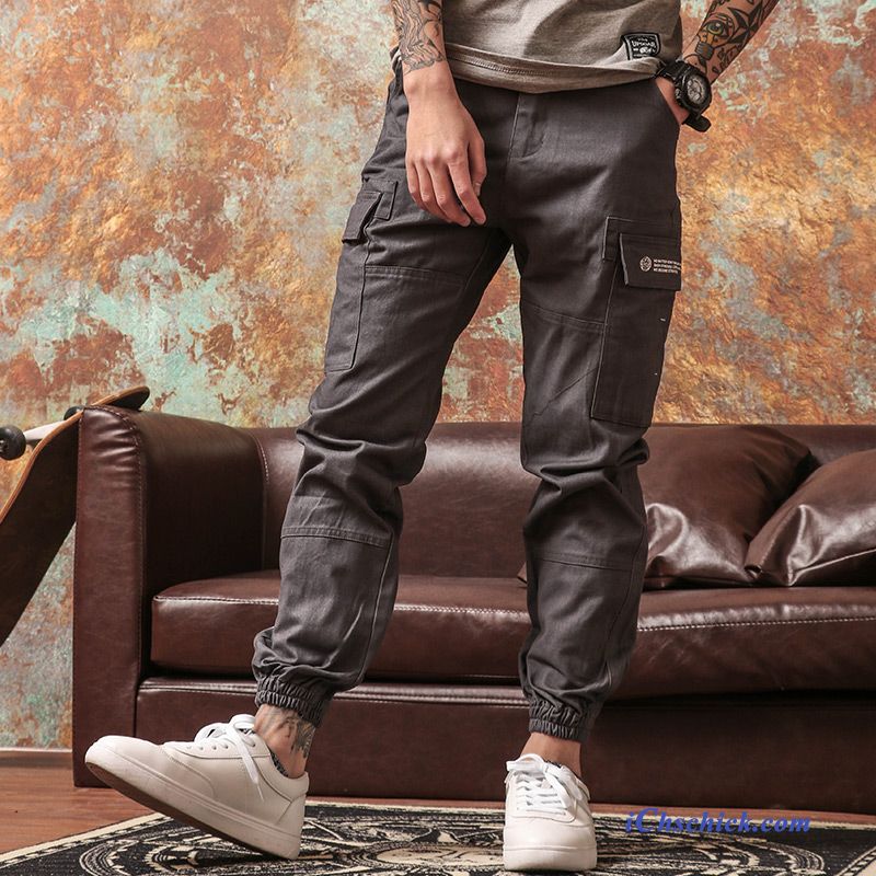 Schwarze Hose Männer Rosa, Bootcut Jeans Herren