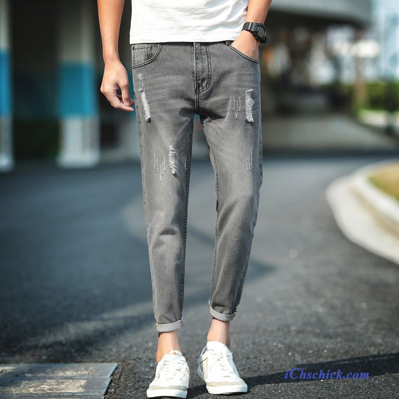 Schöne Jeans Herren Olivgrün, Coole Jeans Für Männer Verkaufen