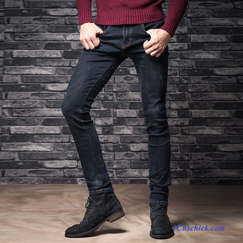 Skinny Jeans Herren Blau, Jeans Billig Kaufen