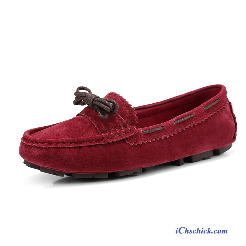 Sneaker Damen Rot, Halbschuhe Damen Herbst