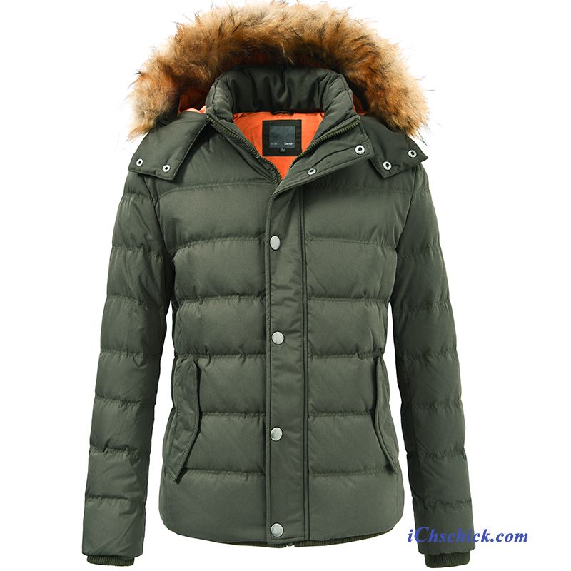 Sportliche Daunenjacke Herren, Winterjacke Herren Warm Verkaufen