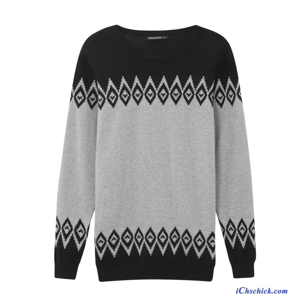 Sweatshirt Pullover Herren, Männer Strickpullover