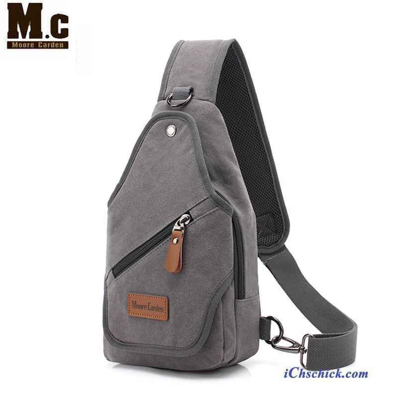 Tasche Leder Herren, Umhängetasche Herren Schwarz