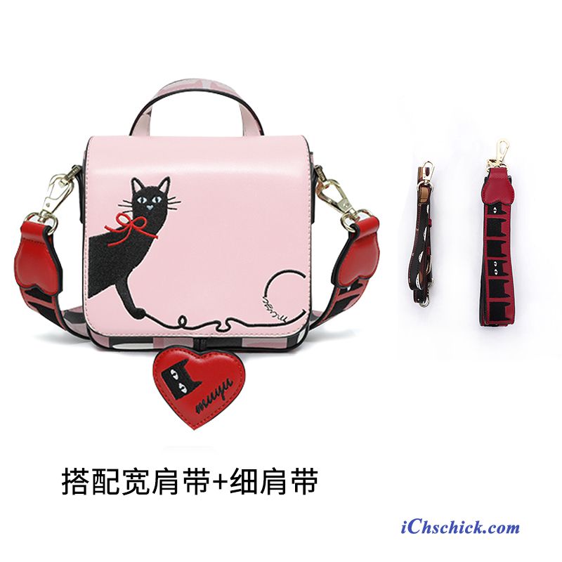 Taschen Handtaschen Das Neue Allgleiches Messenger-tasche Schultertaschen Mode Rosa Sale