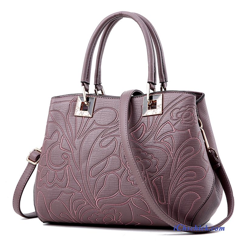 Taschen Handtaschen Großes Paket Sommer Das Neue Mode Einfach Rosa Discount