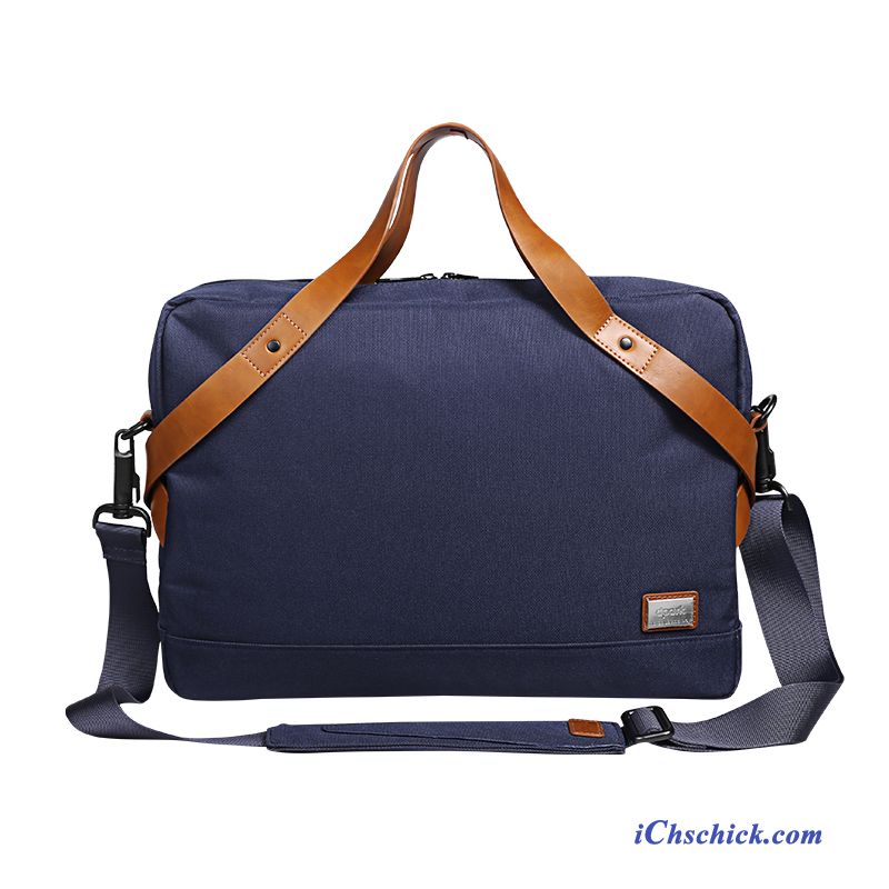 Taschen Handtaschen Mode Laptoptasche Freizeit Dateipaket Aktentasche Grau