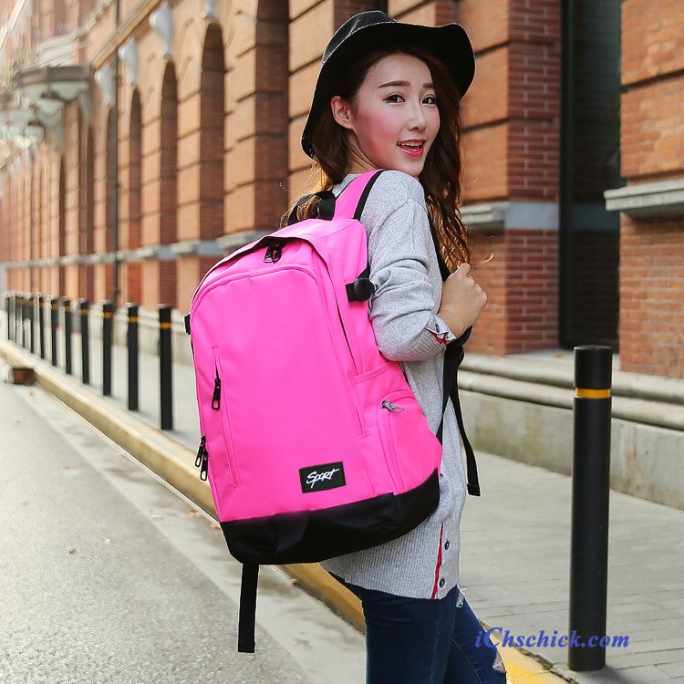 Taschen Reisetasche 15 Zoll Das Neue Rucksäcke Weiterführende Schule Rucksack Rosa Geschäft