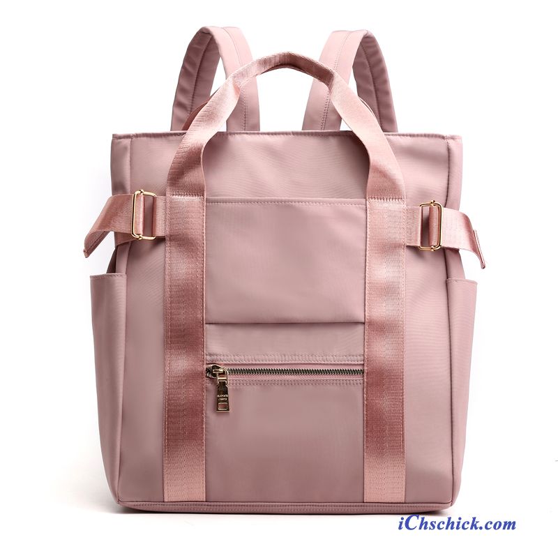 Taschen Reisetasche Canvastasche Mode Wasserdicht Das Neue Hohe Kapazität Rosa Verkaufen