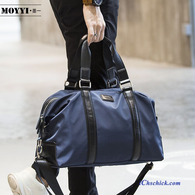 Taschen Reisetasche Freizeit Wasserdicht Herren Nylon Messenger-tasche Schwarz Geschäft
