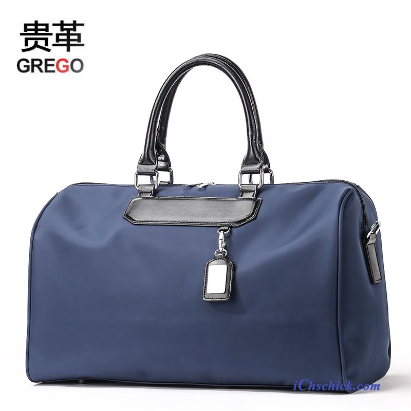 Taschen Reisetasche Handtaschen Gepäck Tragbar Wasserdicht Fitness Blau Angebote