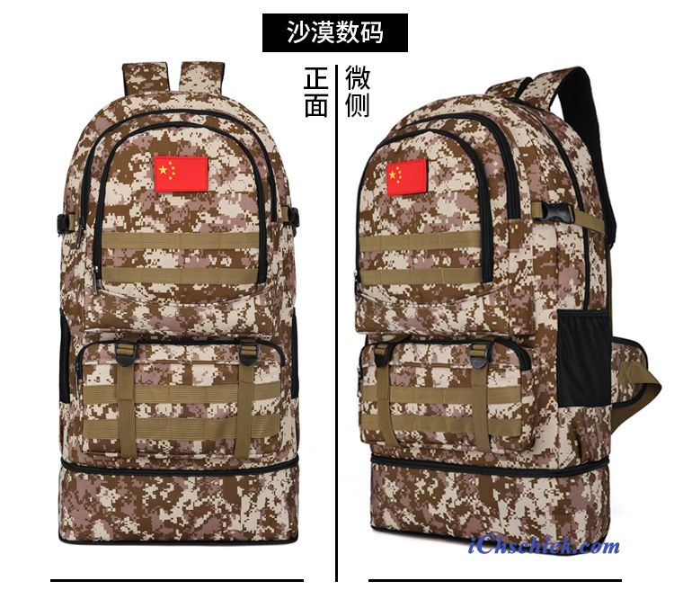 Taschen Reisetasche Rucksäck Ultra Wasserdicht Hohe Kapazität Rucksack Camouflage Braun Online