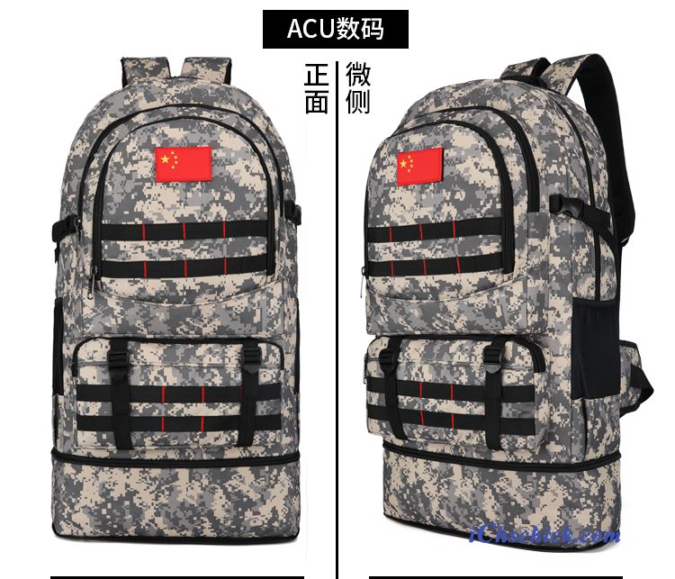 Taschen Reisetasche Rucksäck Ultra Wasserdicht Hohe Kapazität Rucksack Camouflage Braun Online