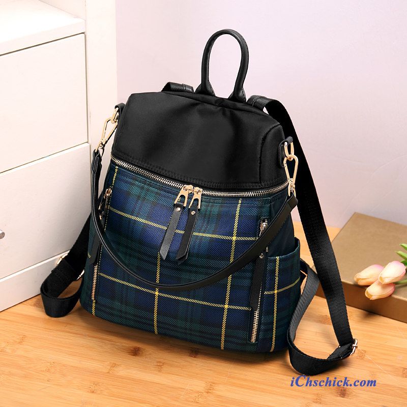 Taschen Reisetasche Rucksäcke Rucksack Multifunktion Gitter Hit Farbe Blau Kaufen